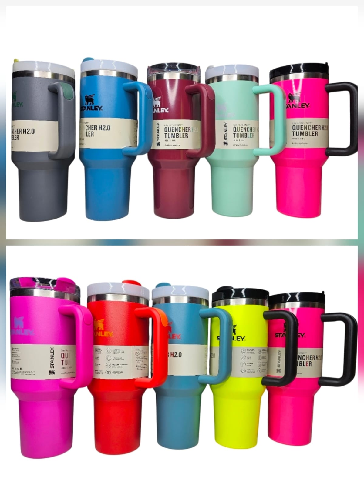 Termo Mega calidad 40 oz acero inoxidable