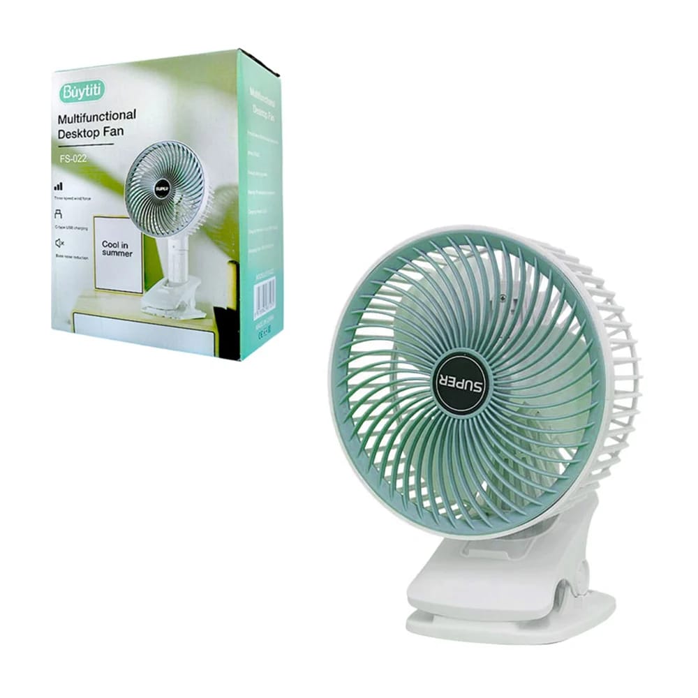 Ventilador personal recargable